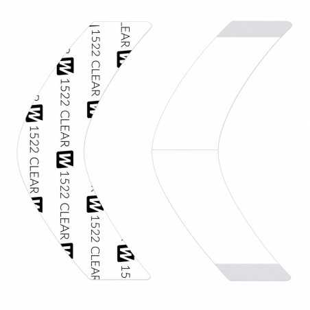 1522 Clear Contour Double-Sided Tape Strips for Hair Systems | Walker Tape