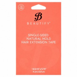 Beautify Natural Hold Single-Sided Tape Tabs for Hair Extensions | Walker Tape