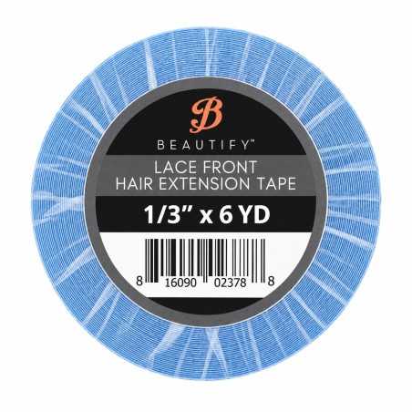 Beautify Lace Front (Blue) Double-Sided Tape Roll for Hair Extensions | Walker Tape