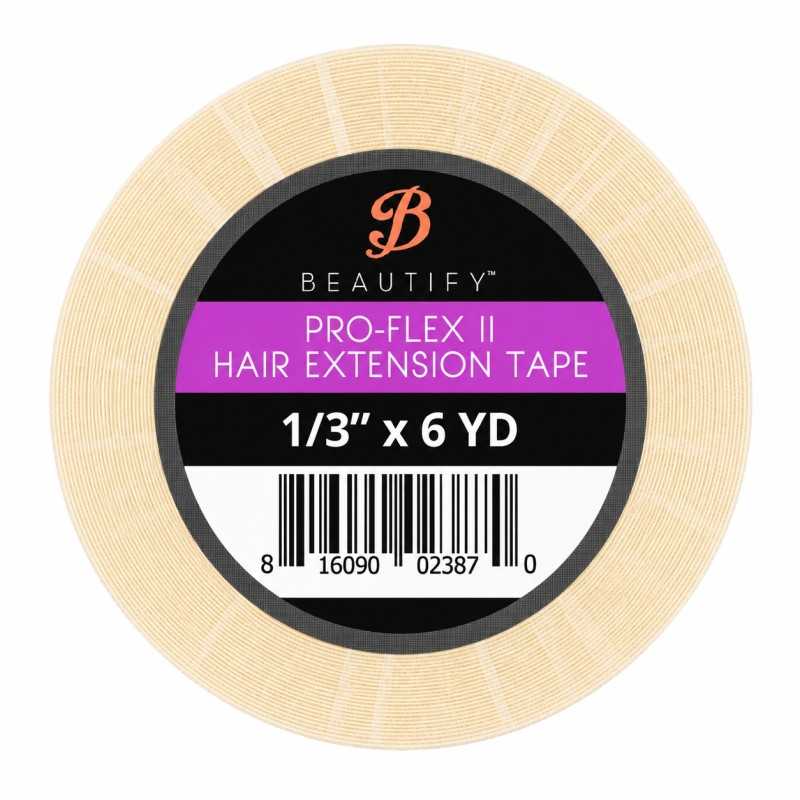 Beautify Pro-Flex II Double-Sided Tape Roll for Hair Extensions | Walker Tape