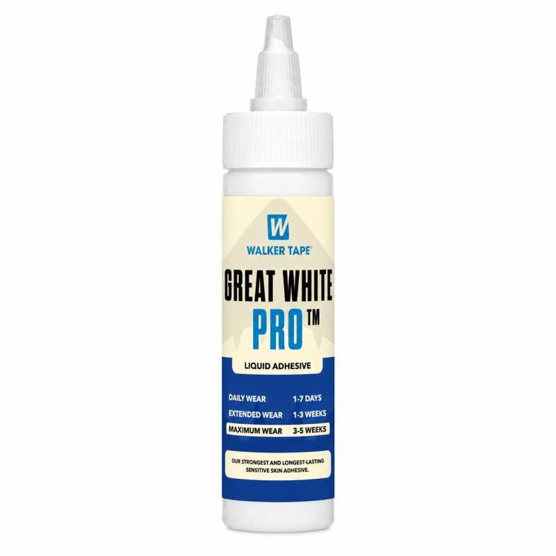 Great White Pro Liquid Adhesive for Hair Systems | Walker Tape
